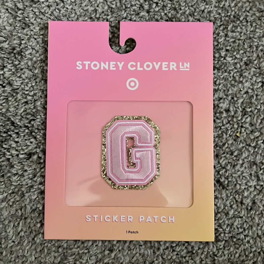 Stoney Clover Lane x Target “G” letter patch